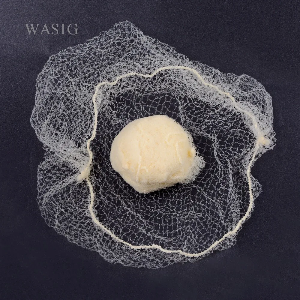 10/20/30 pcs/lot Elastic Nylon Hairnets Five Colors Invisible Hair nets For Package Hair and Wig Cap