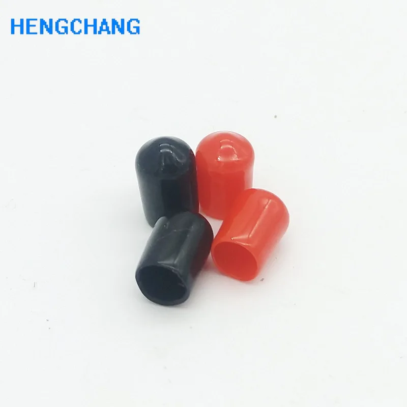 Rubber Covers 6mm Dust Cap For SMA Connector RF SMA Protection Cover 100Pcs