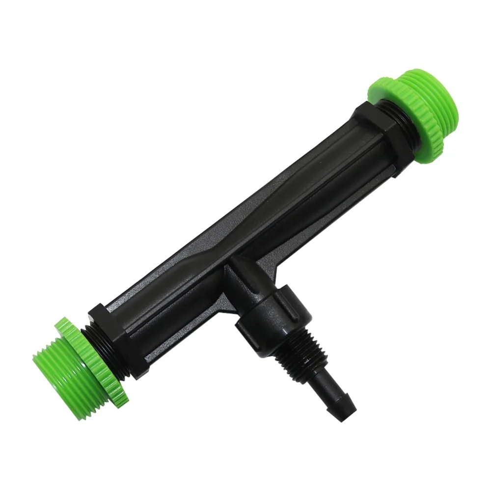 

10 Sets G1/2'' Thread Venturi Fertilizer Injector with G1/2'' To G3/4" Thread Garden Water Connector Irrigation Agriculture Tool