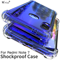 For Xiaomi Redmi Note 9 8T 7 6 Pro 4X Case Cover Silicone Shockproof Redmi 9A 8 Transparent Protective Xiomi mi 9t K20 K30 case