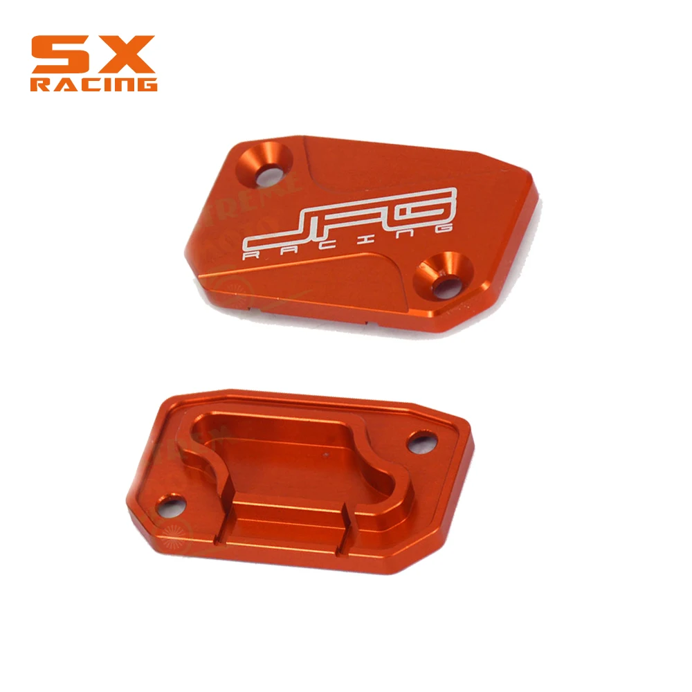 Motorcycle 2PCS Front Brake Reservoir Cap Cover For KTM SX EXC XCF SXF XC XCFW XCW SMR 125 150 200 250 300 350 400 450 500 530