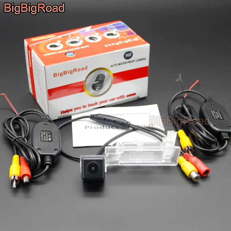 BigBigRoad For Volkswagen Golf Wagon Golf Plus 2010 - 2013 / Grand Lavida C-TREK 2012-2017 Car Rear View CCD Parking Camera