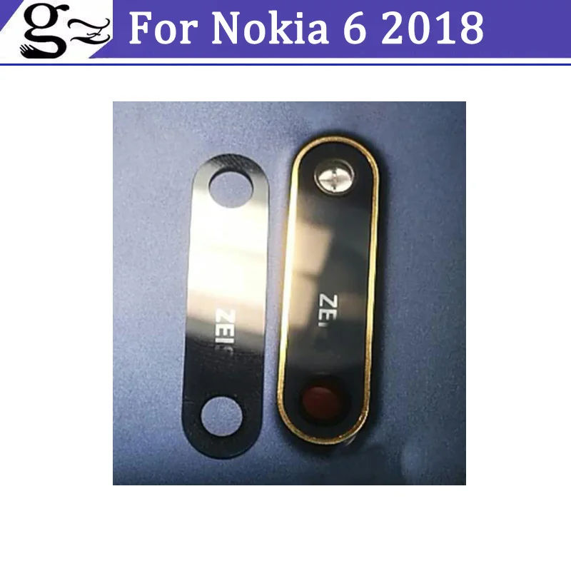 

1PCS For Nokia 6 2018 Rear Back Camera Glass Lens Cover For Nokia6 2018 Replacement Cell Phone Repair Spare Parts For Nokia 6.1