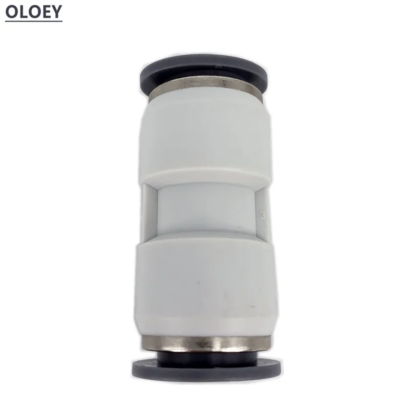 

PU Pneumatic Push in Fitting Air Fitting Pneumatic Quick Connector Fittings OD 4 6 8 10 12 16mm Straight Pipe Union for Tube