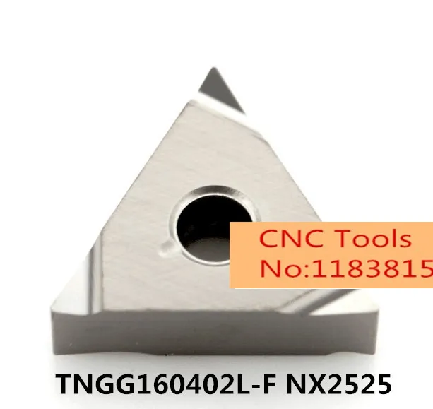 

TNGG160402L-F/TNGG160402R-F/TNGG160404L-F/TNGG160404R-F NX2525, carbide inserts for turning tool holder boring bar