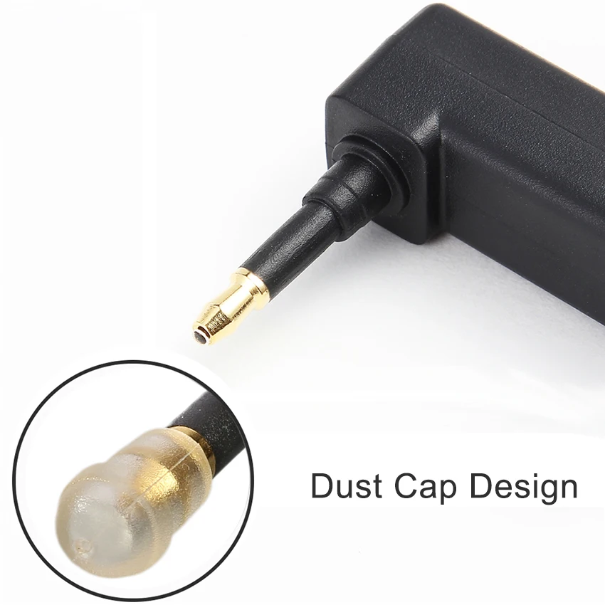 EMK-mini adaptador toslink de ángulo recto de 90 grados, adaptador óptico 3,5 para Macbook, TV Box