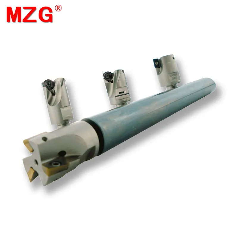 MZG MFL 10 12 16 MM  M6 M8 M5 Tungsten Steel Milling Cutter Arbor Machining Alloy End Mill Shank  Lock Teeth Cutter Bar