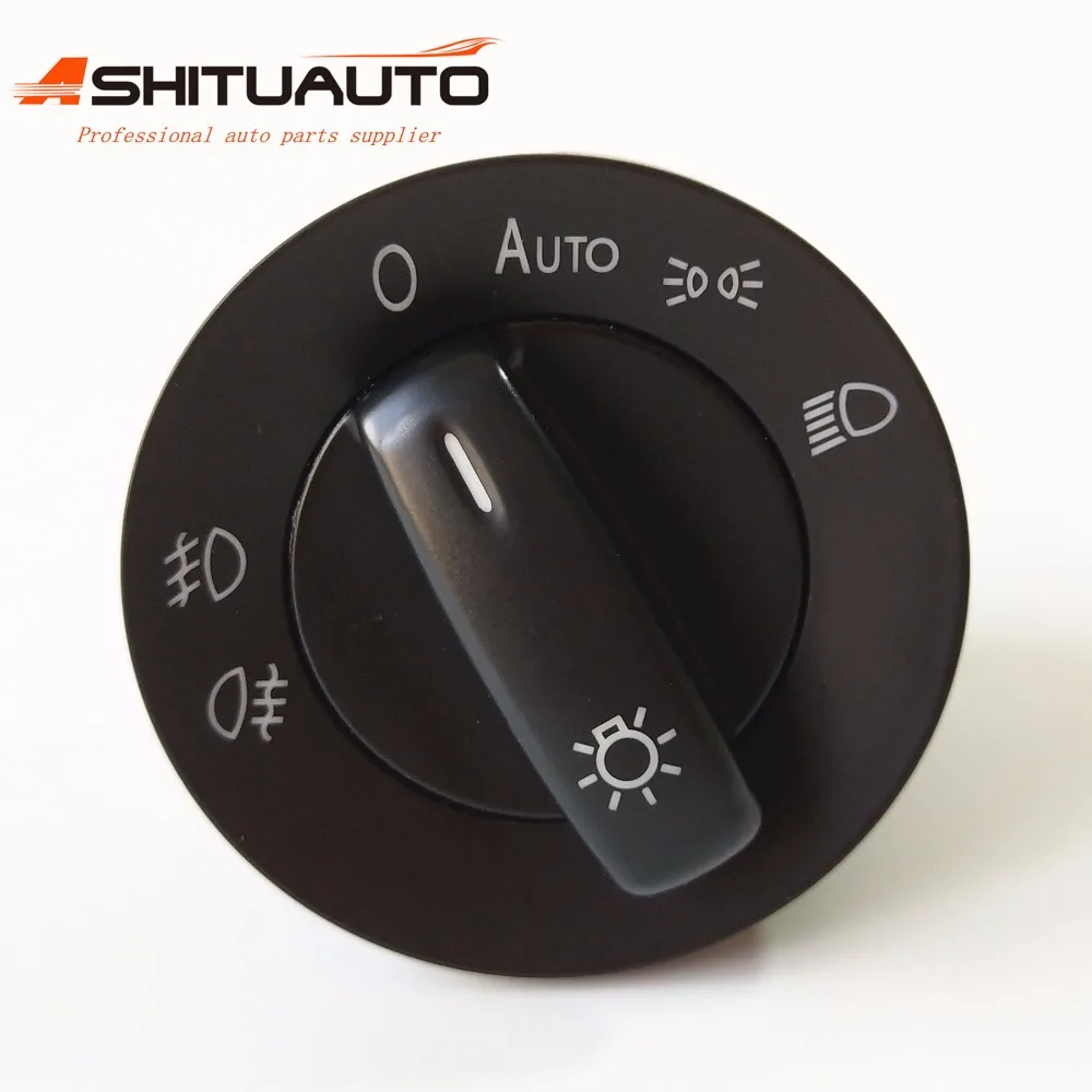 AshituAuto OE Quality Headlight Control Switch For VW GOLF CADDY JETTA PASSAT B6 CC Rabbit TOURAN  OEM#1K0 941 431 A 1K0941431A