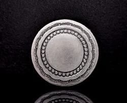 20PC 23*23MM Antique Silver Punk Biker Round Flower Metal Fasteners Rivet Stud Spot Concho For Leather Belt Rivet Back