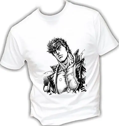 Забавная одежда, повседневные футболки с коротким рукавом, футболка, Maglietta Uomo - Ken Il Guerriero Kenshiro, футболка