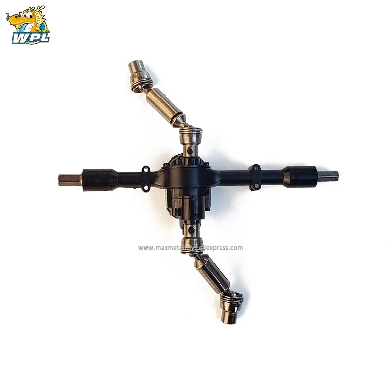WPL Offical Upgrade New 6x6 Axles Spare Part Middle Axles OP Fitting Accessories For RC CrawlerCar 6WD B16 B36 Original
