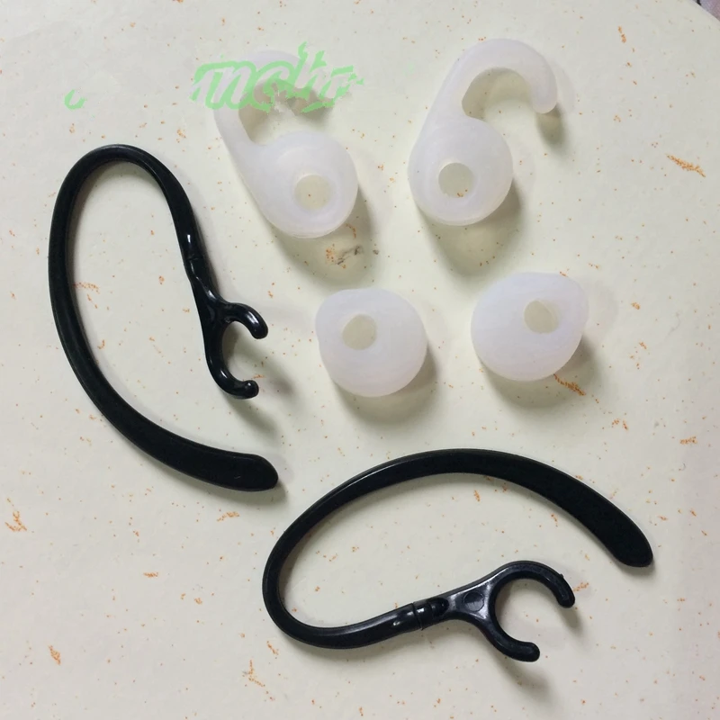 New 6Pcs/Set  Replacement Ear Hook Bud Gels Tips Earbuds EarTip Earhook For Jabrae easygo Bluetooth Headset  Earphone