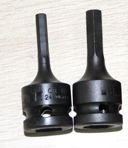 

1 шт., 5/8", 5/16", 1/2", 3/16", 3/4", 1/4", 3/8", 7/16", 9/16", 11/16", 13/16" Длина: 60 мм, 1/2-дюймовый пневматический ударный шестигранный ключ-трещотка