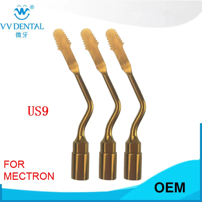 1/3pcs US9, Dental Piezo Surgery Tip for MECTRON PIEZOSURGERY Machine Use for Micro-saw From Bone 0.35mm Circular Cutting Tools