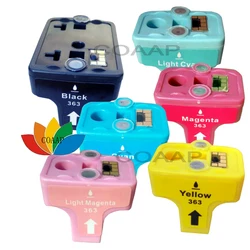 6 XL Compatible ink cartridge FOR HP 363 Ink PHOTOSMART C5180 C6180 C7180 C7280 C8180 3310 PRINTERS