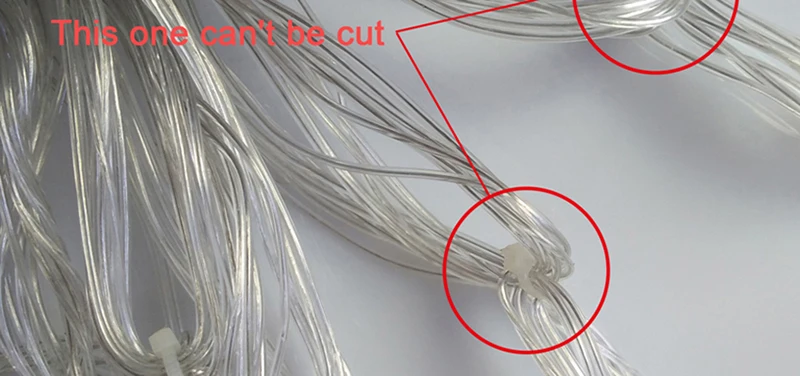 3x3/6x3 LED Icicle String Lights Christmas Fairy Lights Garland Outdoor Home For Wedding/Party/Curtain/Garden Decoration