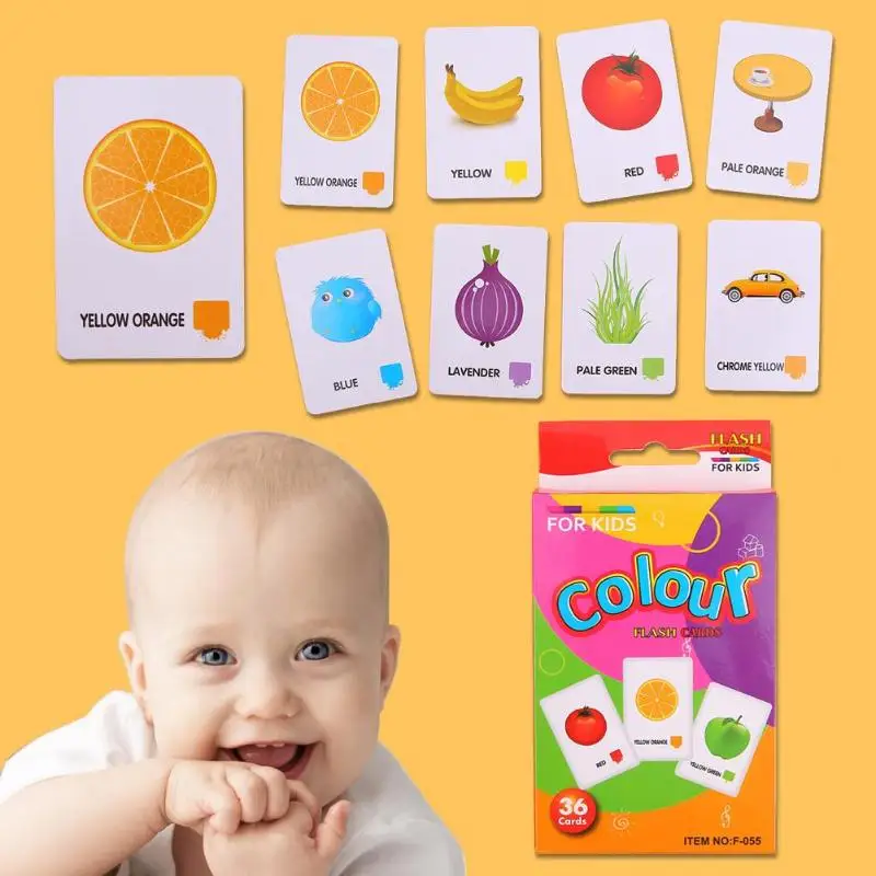 Kids Montessori Educativos Recognition Card Pocket Baby Learning Educational English Teaching Table Game Puzzle Match Jigsaw