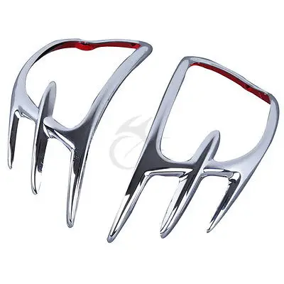 Motorcycle Chrome Turn Signal Lights Decoration Trims For Honda Goldwing GL1800 2001-2017 2002 2003 2004 2005 2006 07 08 09 10