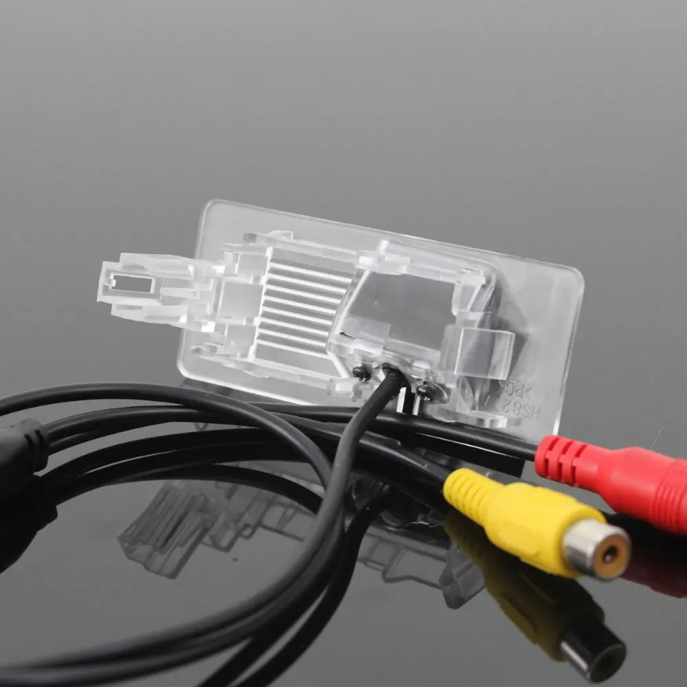 Cho Porsche Panamera 970 2010 ~ 2015 Phía Sau Xe Dự Phòng Đậu Xe Camera HD CCD 1/3 Đêm Xe NTST PAL tấm Chắn Ánh Sáng OEM