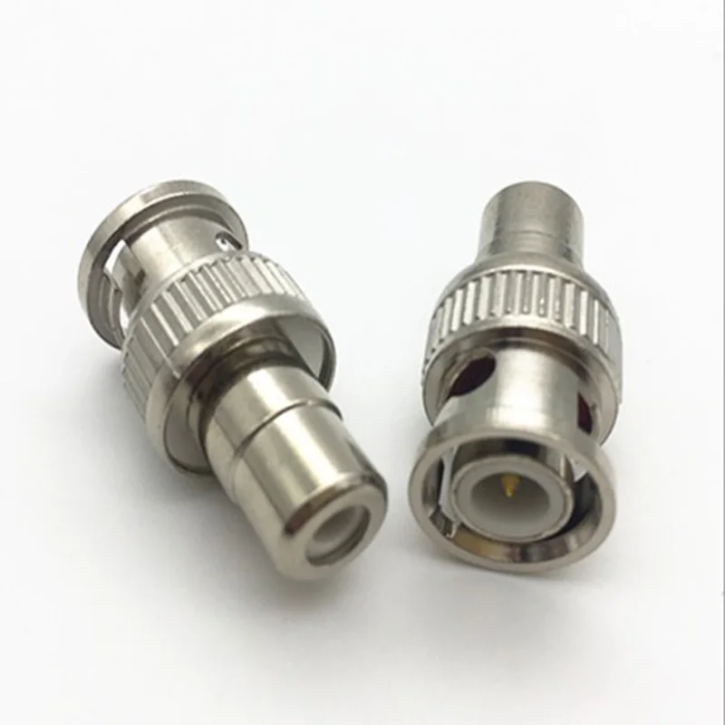 Free shipping 100PCS/Lot BNC Male to RCA Female Adapter kit for CCTV/DVR/AV Devices Accessories