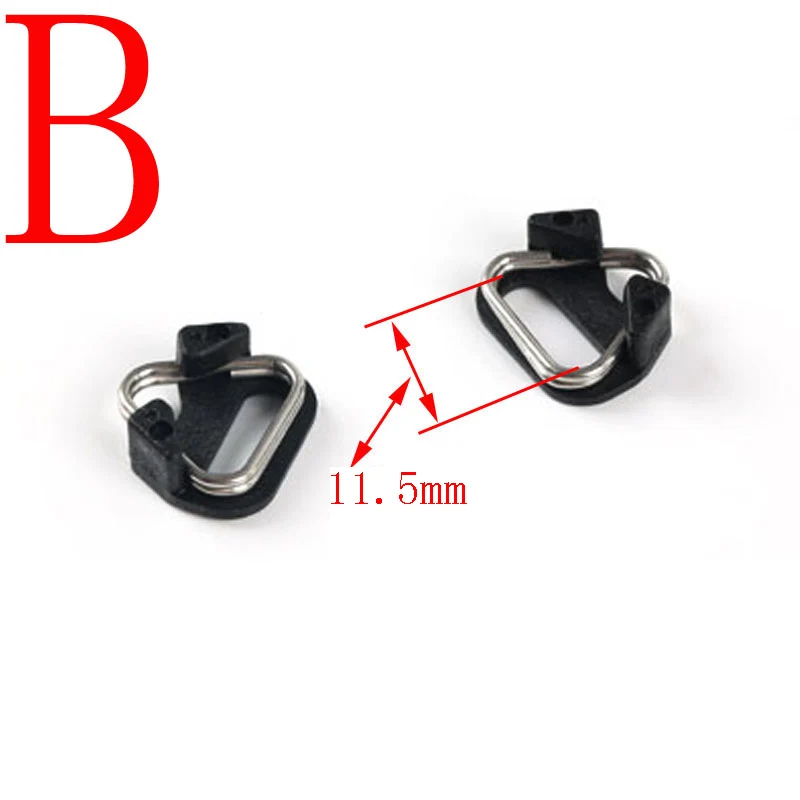 1pair Camera Rings Hook Replacement Alloy Split Ring Triangle  for Canon Nikon Camera Shoulder Strap lanyard