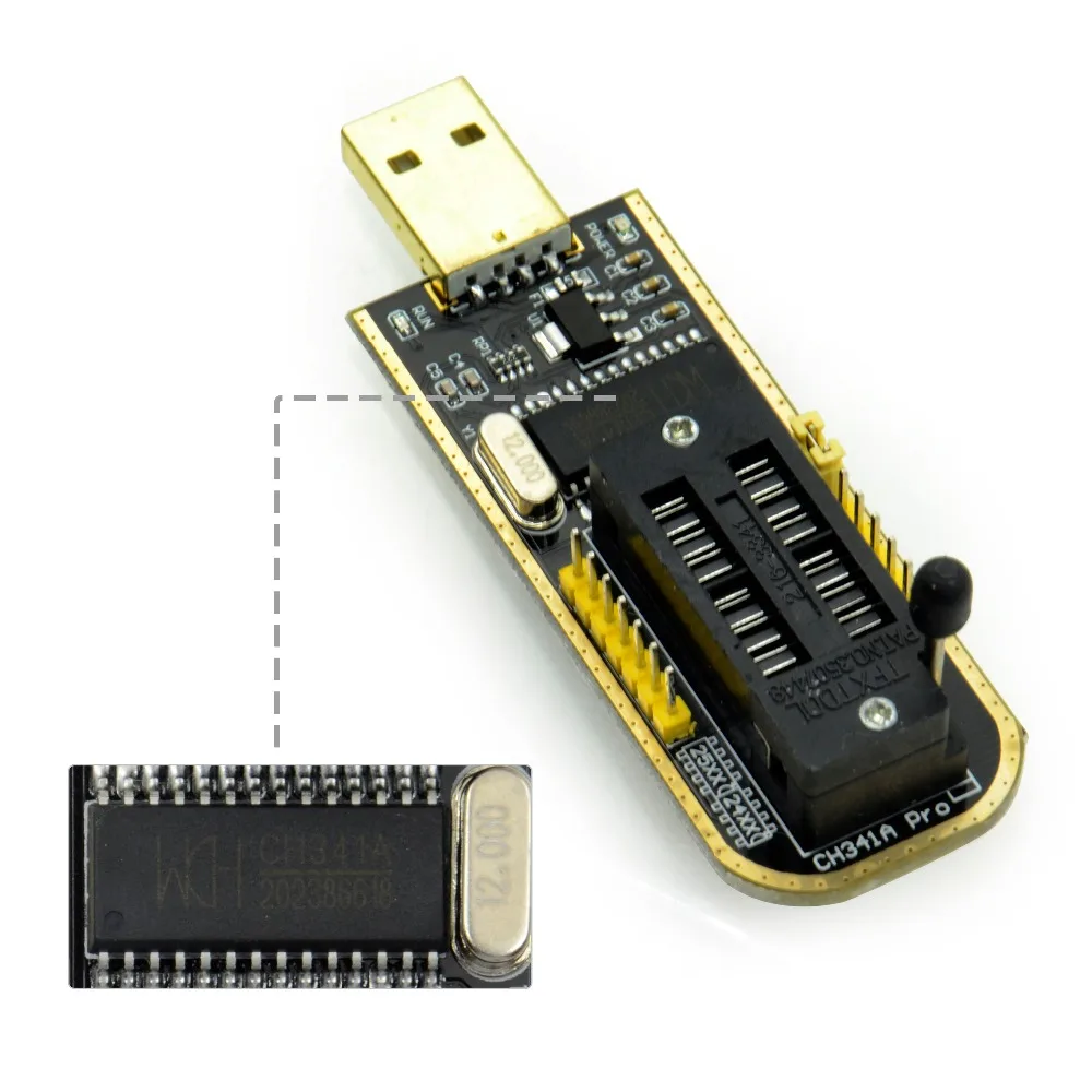 Frete grátis usb programador 24 25 series eeprom spi flash bios placa módulo software driver