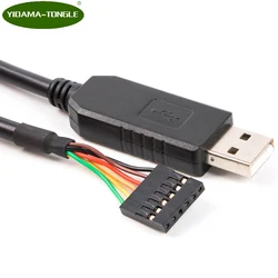 FTDI USB 3.3v TTL UART 직렬 케이블, 6 웨이 0.1 