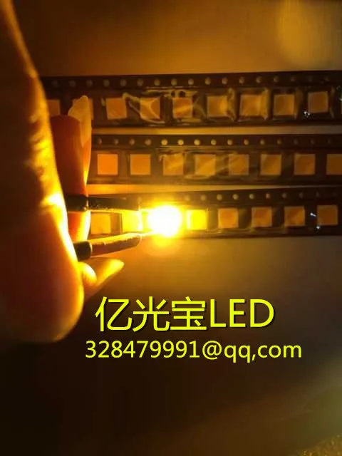 

1000pcs/lot Free Shipping SMD 5050 yellow smd LED Diode1.8-2.4V Wholesale 585-590nm 5.0*5.0*1.5MM 0.2W 60MA