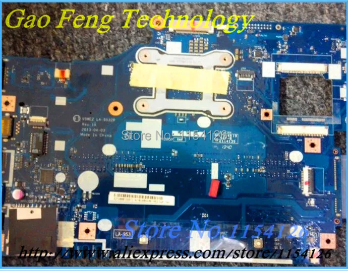 Laptop Motherboard For Acer for Aspire E1-531 NBMFP11005 NB.MFP11.005 DDR3L i5-4200U CPU Onboard V5WE2 LA-9532P