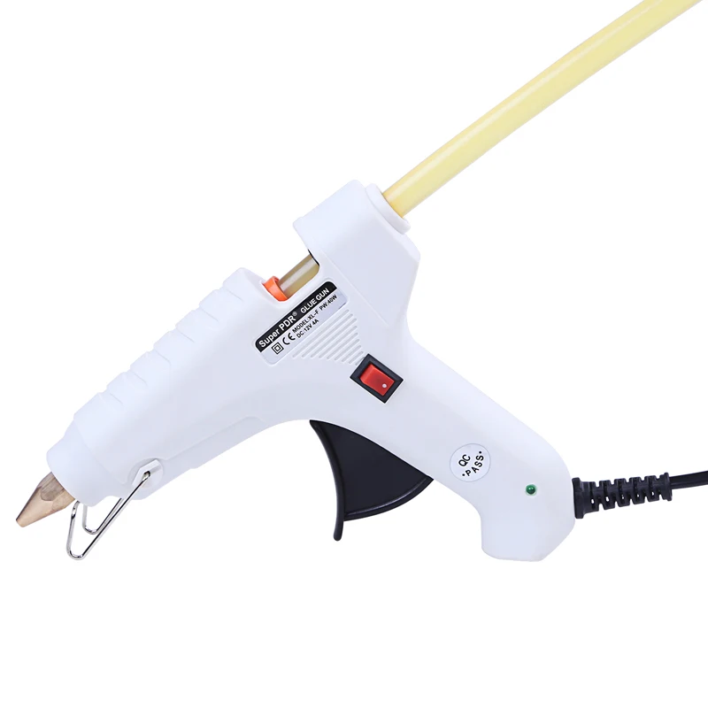 Super PDR 12V Car charger 40W Professional Hot Melt Glue Gun Graft Repair Heat Gun Pneumatic dent repair Tools Hot Glue Gun