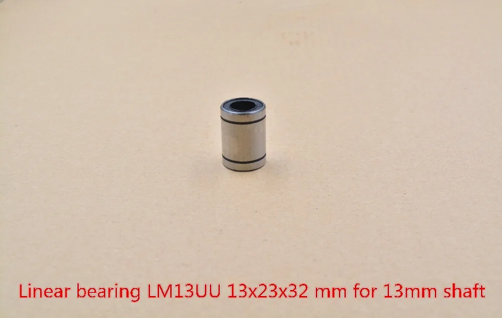 

LM13UU 13mmx23mmx32mm LM13UUAJ linear ball bearing bush bushing for rod round shaft 1pcs