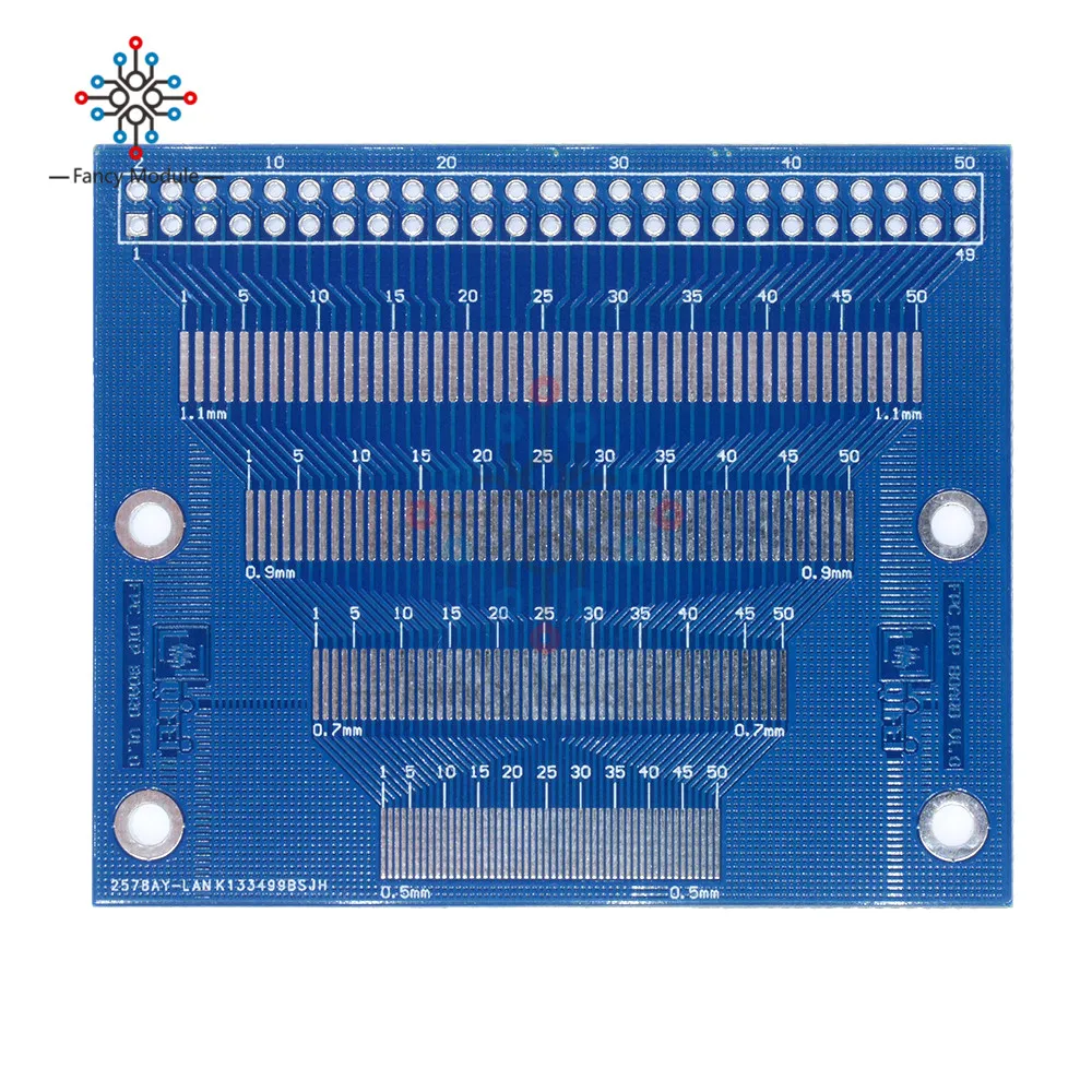 Multiple TFT LCD Adapter Board Test Module FPC PCB  0.5-1.2mm Pitch 2.0-3.5 Inch