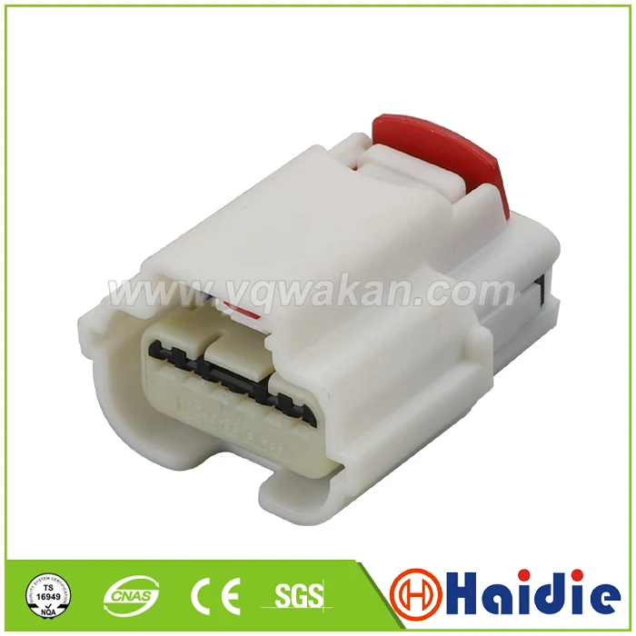 Free shipping 5sets 6pin female auto electric housing plug wiring cable unsealed connector 31404-6810