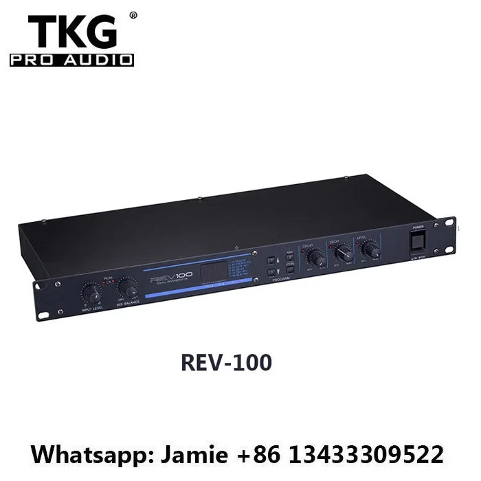 

TKG dj sound Professional Audio Signal Processor Digital REV100 Effector REV100 REV-100 Sound effect karaoke effect processor
