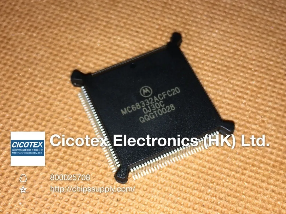 

MC68332ACFC20 QFP132 IC MCU 32BIT ROMLESS 132QFP