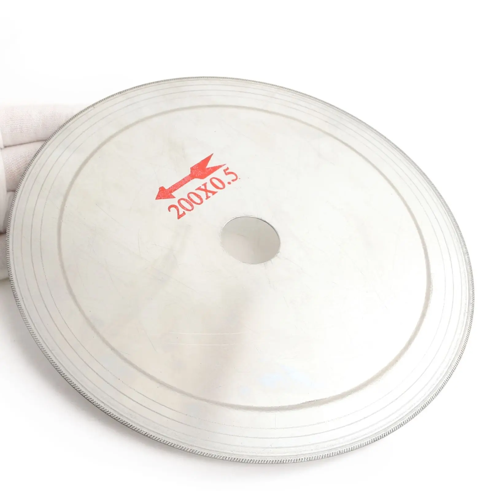 8 "200Mm Cực Chất Kim Cương Lapidary Lưỡi Cưa Trang Sức Đĩa Cắt 0.65Mm Viền ILOVETOOL