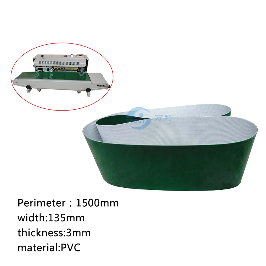 Free shipping FR 770 Continuous Plastic Sealer Accessories PVC Conveyor Belt Conveyor Belt  1pcs