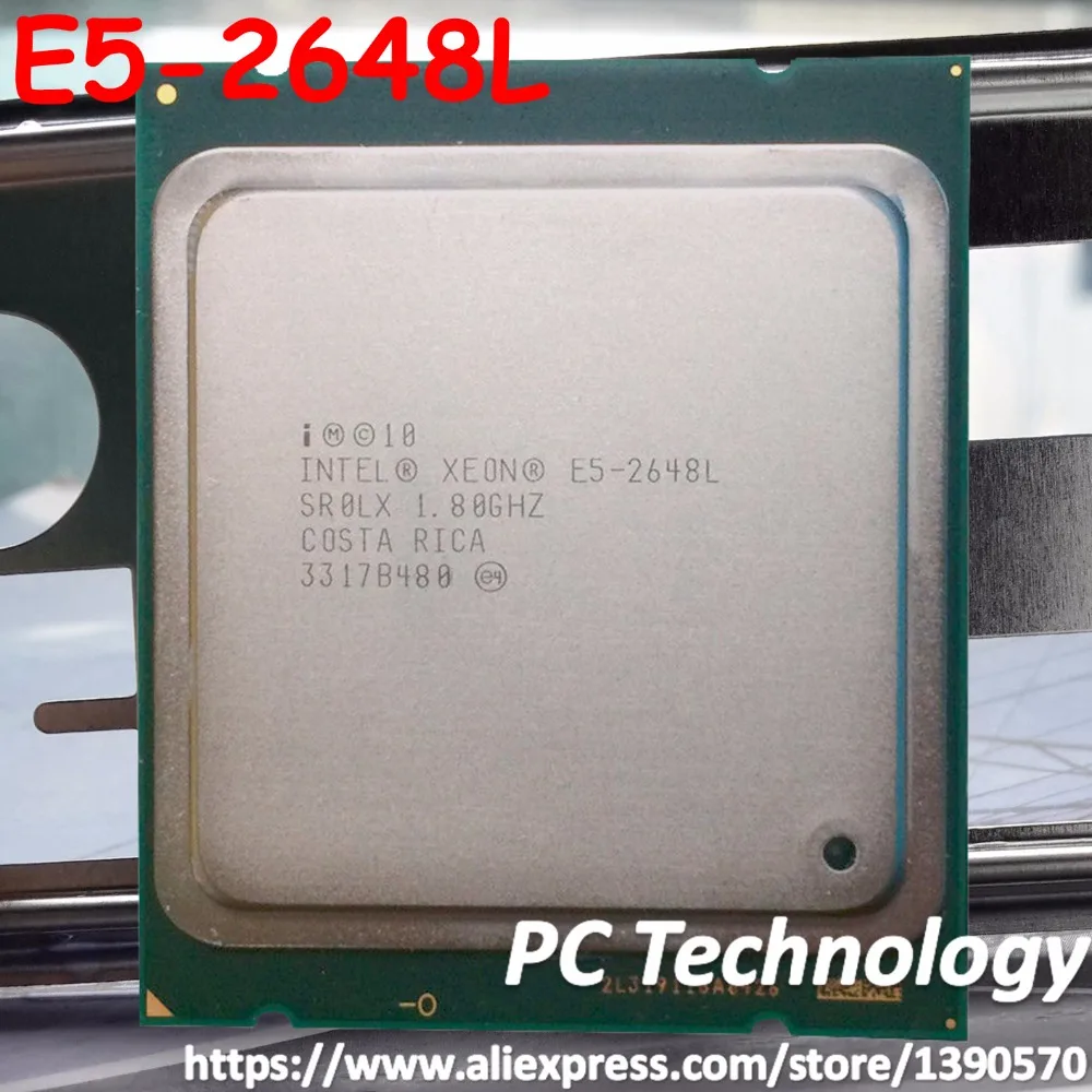 E5 2648 L Original Intel Xeon E5-2648L 8-CORE 1.8GHZ 20MB LGA2011 70W PROCESSOR free shipping E5 2648L