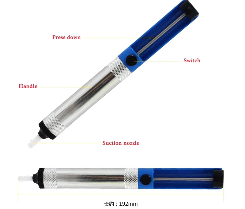 Audio Amplifier Soldering Iron Vacuum Solder Sucker Removal Device Electronic circuit board soldering removal