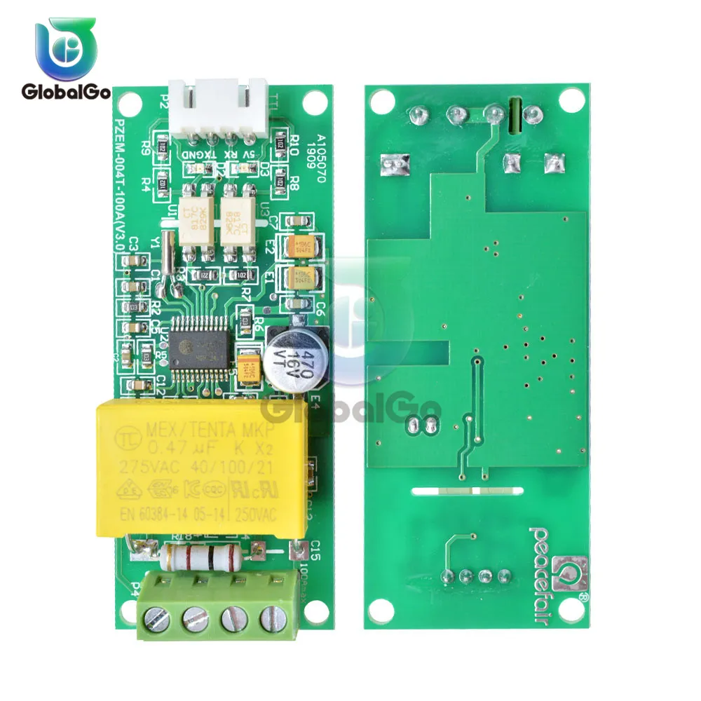 PZEM-004 AC Digital Multifunction Watt Power Volt Amp Current Test Meter Module For Arduino Ammeter Voltmeter 0-100A 80-260V