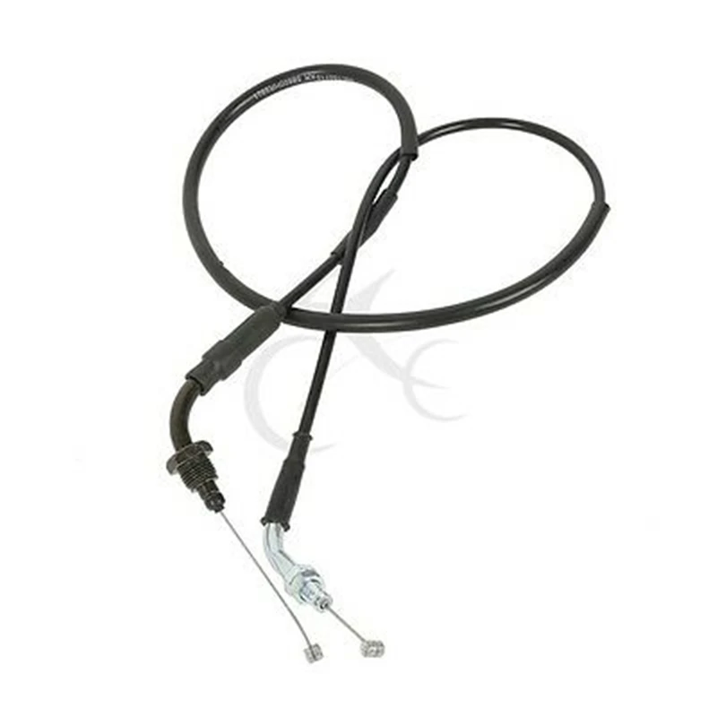 Black Throttle Cable for Hyosung United Motors GV 650 Motorcycle Accessories