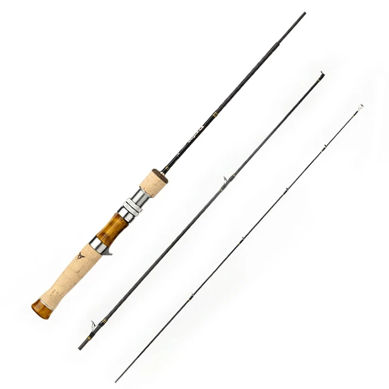 KAWA New Carbon Fishing Rod Super Light, Super Soft Rod, 1.4m 3 Sections, Portable for Fishing, High Quality and Classical rod