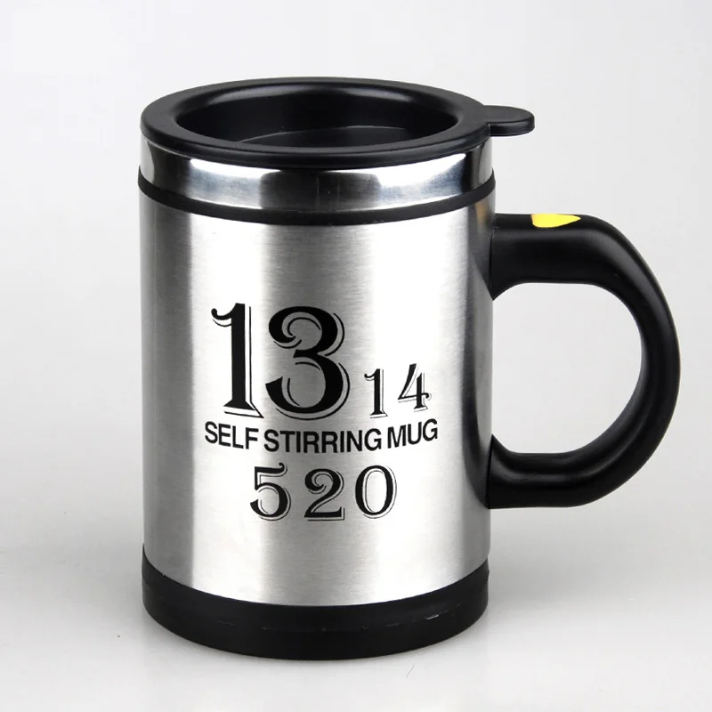 New style Automatic mixing coffee cup brand stainless steel cup self stirring electric coffee mug Caneca jarra