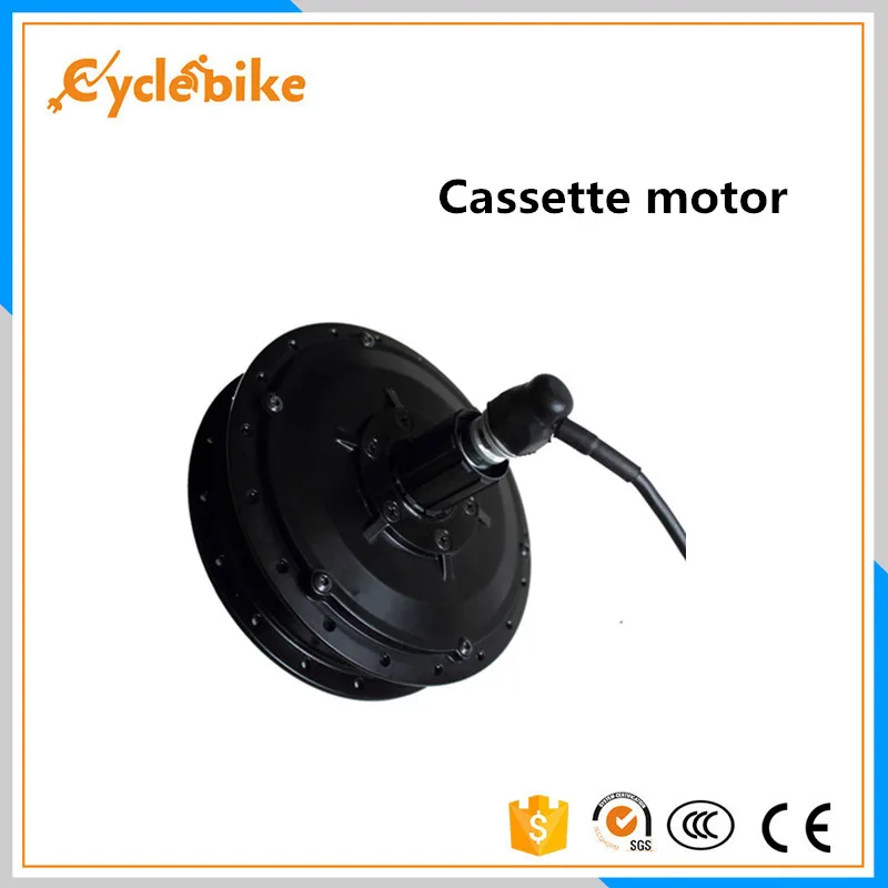 

Free shipping BPM cassette 48v 500w ebike hub motor geared design 500w bpm