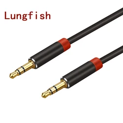 Lungfish 3.5mm Audio Cable Jack 3.5 Mm Aux Cable for IPhone Car Headphone Beats Speaker Aux Cord MP3/4 1m 1.5m 2m 3m 5m