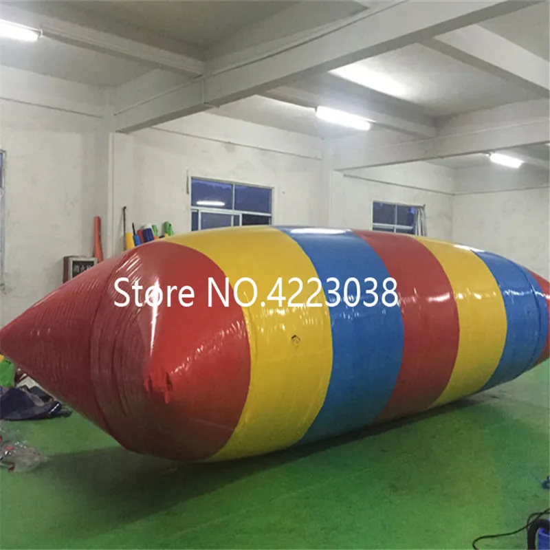 Free Shipping and EC Pump 9m*3m Inflatable Blob Jumping Water Air Bag Water Catapult Blob Inflatable Water Jumping Pillow