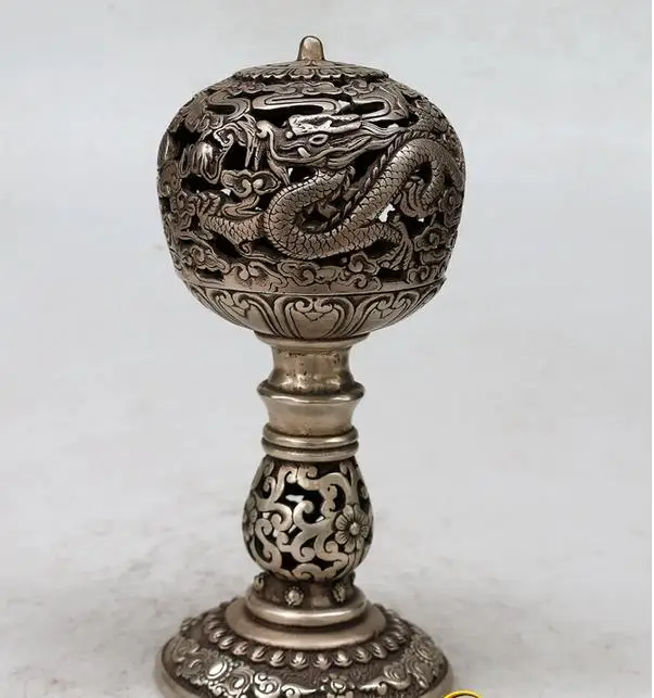 

Antique Old QingDynasty carving censer,dragon incense burner,hand crafts,best collection&adornment,free shipping