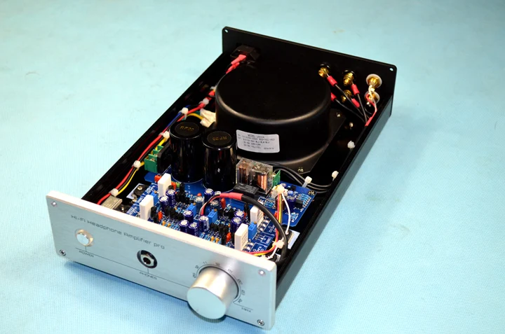 HA2002 Class A amplifier (with headphone output) Audio-Technica circuit