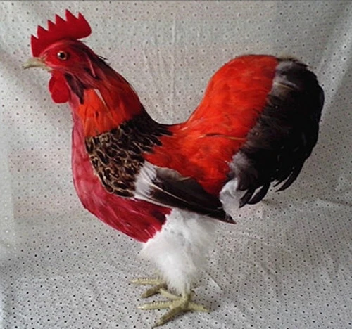 Большая-искусственная-Полиэтиленовая-и-меховая-курица-ручная-работа-украшение-для-дома-подарок-42x40-см-2278