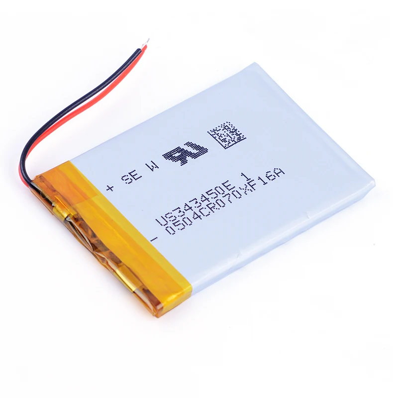 343450 3.7V 600mAh akumulator litowo-polimerowy akumulator litowo-jonowy do mp3 mp4 bluetooth słuchawki GPS zabawki DVR E-book US343450E 323450